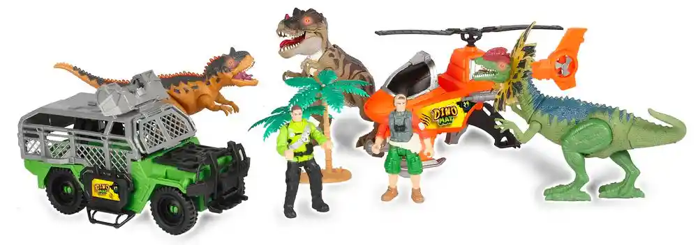 Dinosaurio Happy Con Accesorios