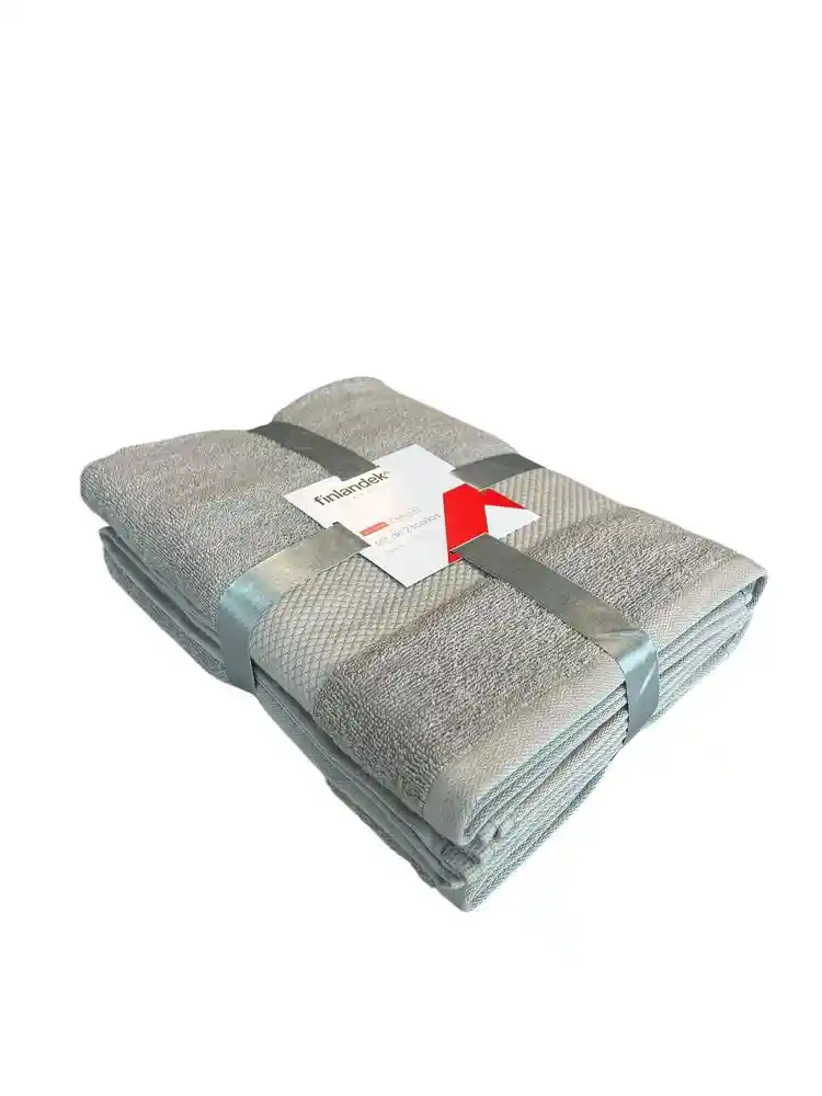 Setx2 Pzas Toalla Baño Finlandek Toacotton8