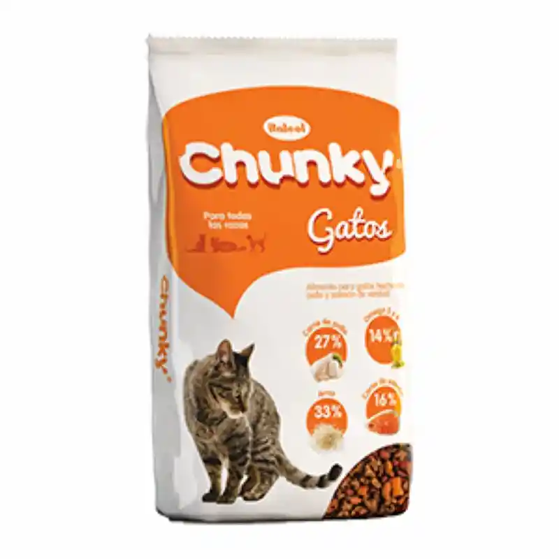 Chunky Alimentos para Gatos para Todas las Razas