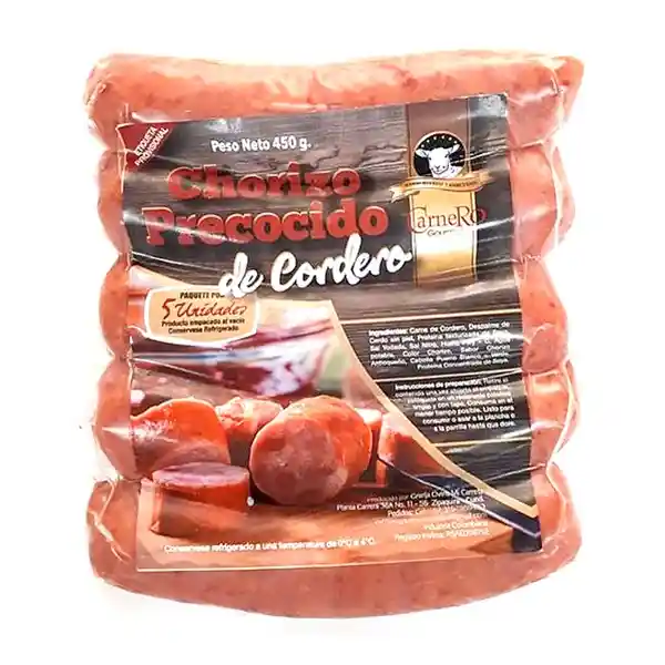 CarneRo Gourmet Chorizo De Cordero
