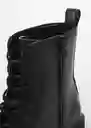 Botas Basma Negro Talla 37 Niña Mango