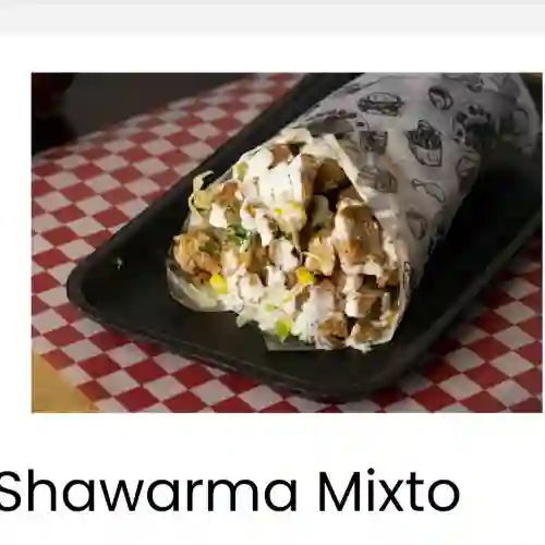 Shawarma Mixto y Papas