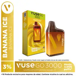 Vuse Go Vaporizador Banana Ice 3000