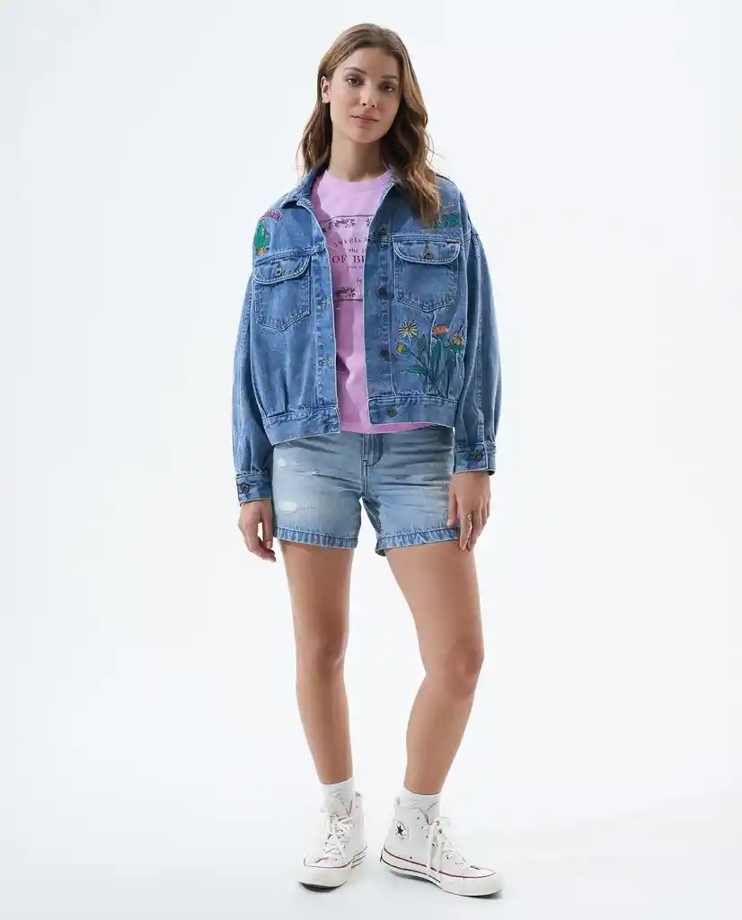 Camiseta Mujer Rosa Talla L 601F003 Americanino