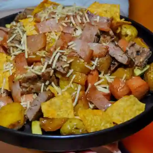 Salchipapa Salchiloca