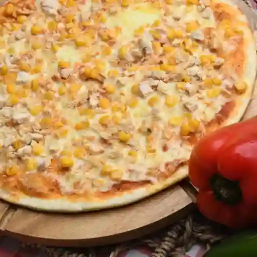 Pizza Pollo Maíz