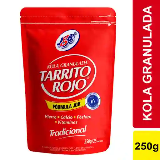 Tarrito Rojo Kola Granulada Tradicional