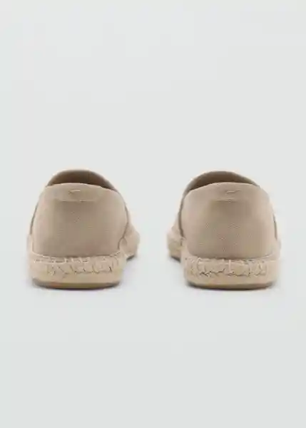 Sandalias Yute Arena Talla 39 Hombre Mango