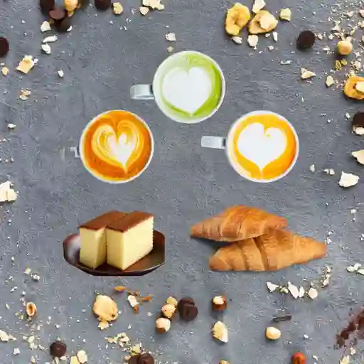3 Bebidas Calientes y 3 Pasabocas