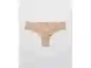American Eagle Tanga Aerie Sunnie Blossom Nude Natural Small