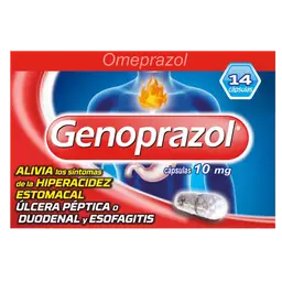 Genoprazol Antiácido (10 mg) Cápsulas
