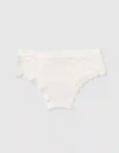 Calzón Blanco Aerie Talla LARGE 7075125 American Eagle