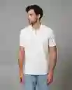 Camiseta Polo Hombre Crudo Talla M 199G000_CRU110605 Rifle