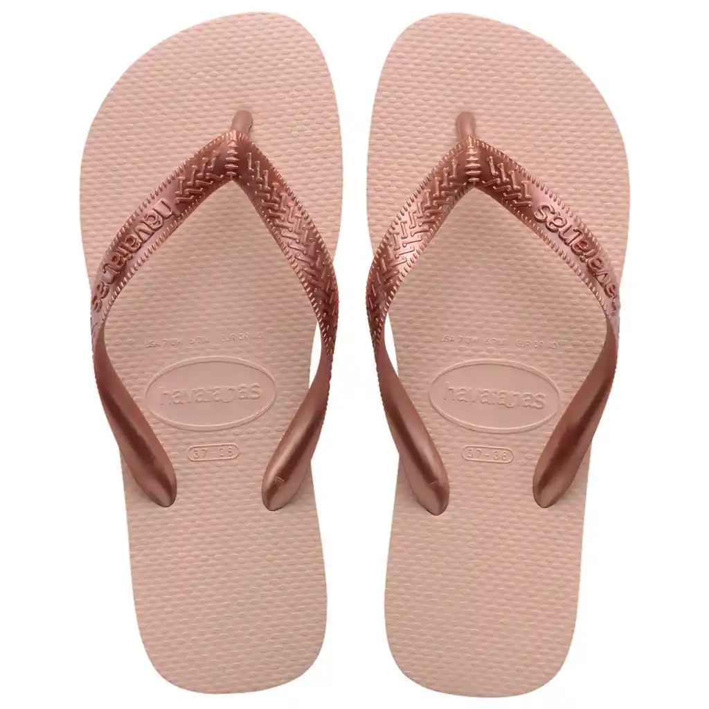 Havaianas Sandalias (top) Talla 39-40 Color Rosa