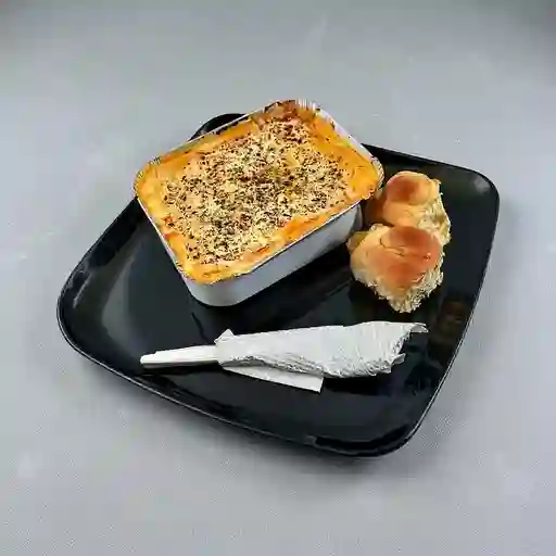 Lasagna Pollo con Champiñones