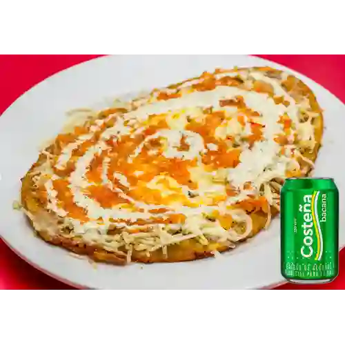 Combo Patacon Criollo + Cerveza Costeña Bacana