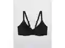 American Eagle Brasier Aerie Real Free Negro Real Talla 36 B