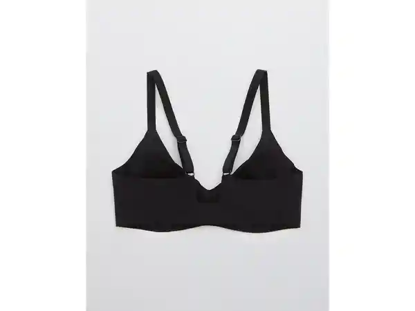 American Eagle Brasier Aerie Real Free Negro Real Talla 36 B