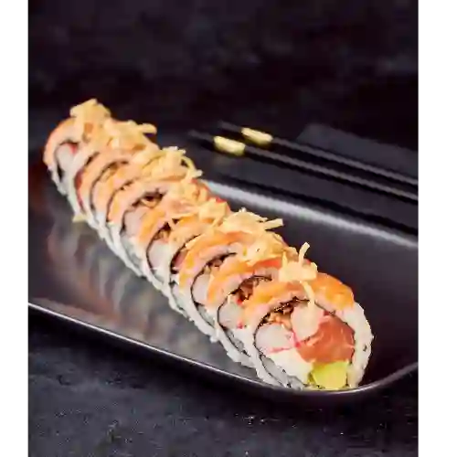 Roll Mixto Salmón-Cangrejo