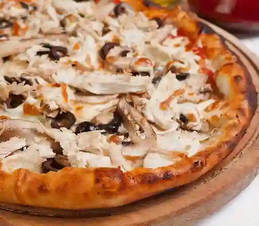 Pizza de Pollo y Champiñón