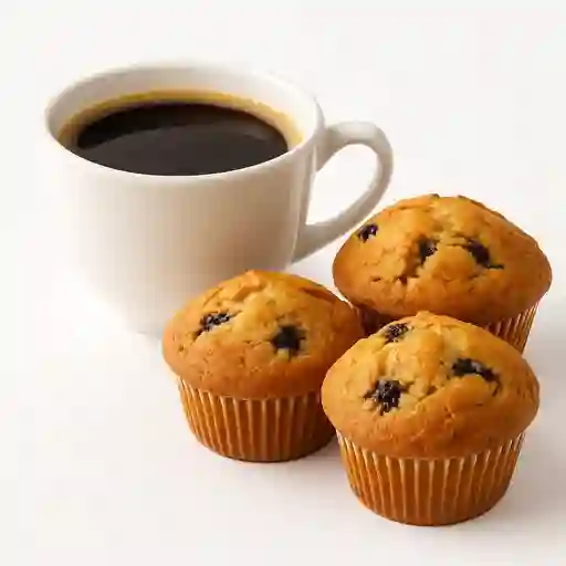 Americano y Muffins