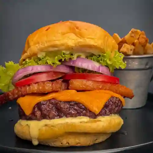 Combo super porky burger