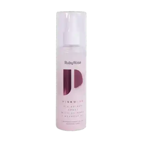  RUBY ROSE Primer Spray Fix Con Brillo Pinkwish 