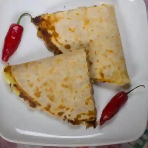 Quesadilla Al Pastor.