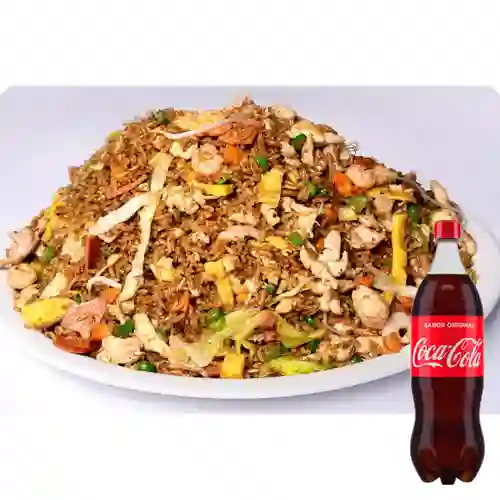 Arroz Chino Tradicional Media Caja +Cocacola Org 1.5l