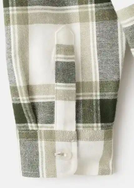 Camisa Ruben Khaki Talla 12 Niños Mango