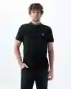 Camiseta Hombre Negro Talla XL 800G003_NEG194007 Americanino
