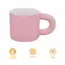 Taza de en Cerámica Con Asa Serie Miniso Rosa Miniso