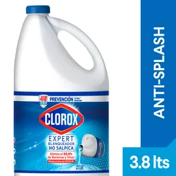 Blanqueador Clorox Anti-Splash Botella 3.8 lt