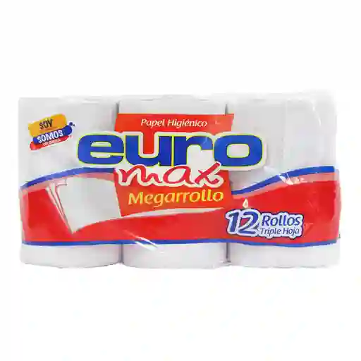 Papel Higiénico Mega Rollo Euromax