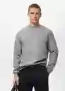 Buzo Sudadera Nola Gris Medio Vigore Talla M Hombre Mango