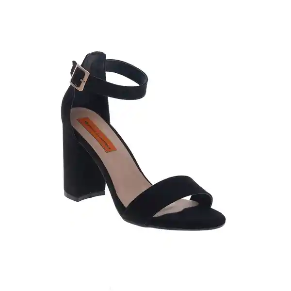 Sandalias Tacón Cairo Negro Talla 40