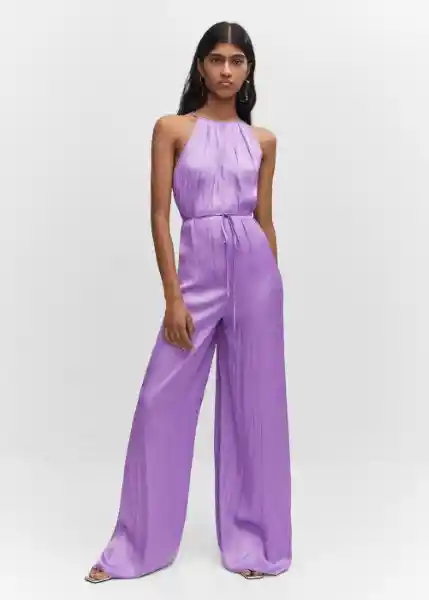 Enterizo Mono Hax Malva Talla S Mujer Mango