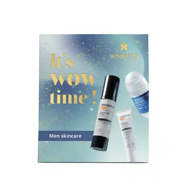 Sesderma Kit Men Skincare Lotion + Men Contorno Ojos + Dryses