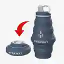 Hydaway Botella Plegable Azul 25 oz