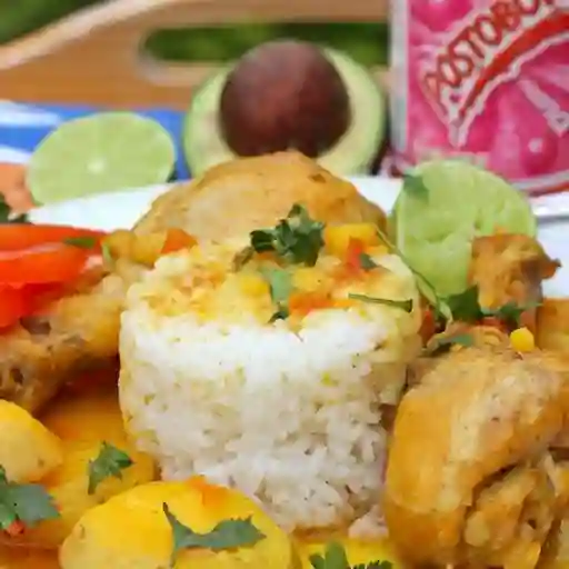 Pollo guisado