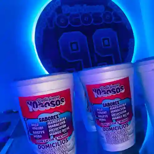 Yogoso de Mora con Licor