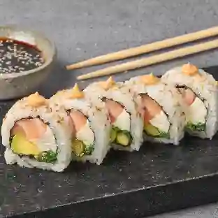 10 Bocados algas y salmón