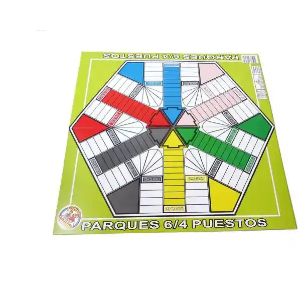 Angelito Juego de Mesa Parques Fórmula 1 de 6 Puestos 607