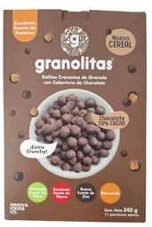 Granolitas Cereal Bolita Granola Cobertura Chocolate
