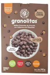Granolitas Cereal Bolita Granola Cobertura Chocolate