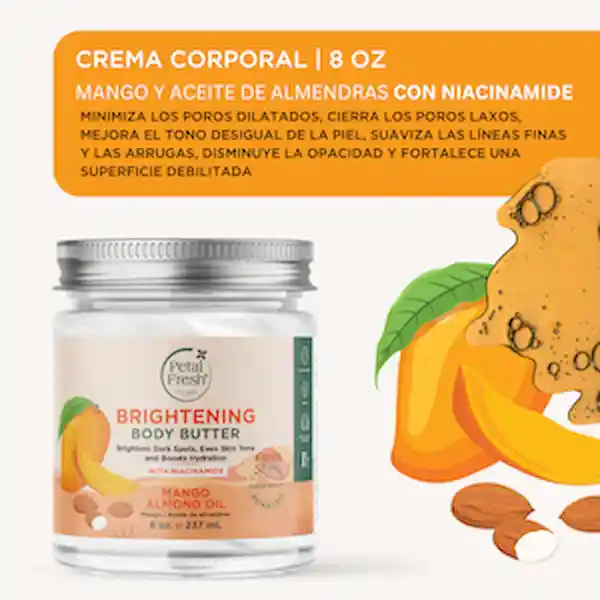 Petal Fresh Set de Exfoliante y Mantequilla Corporal de Mango