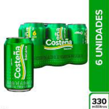 Sixpac Costeña Bacana Undefined 330ml