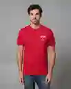 Camiseta Hombre Rojo Talla M 109G007_ROJ191764 Rifle