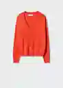 Saco Jersey Luccav Pimentón Talla XS Mujer Mango