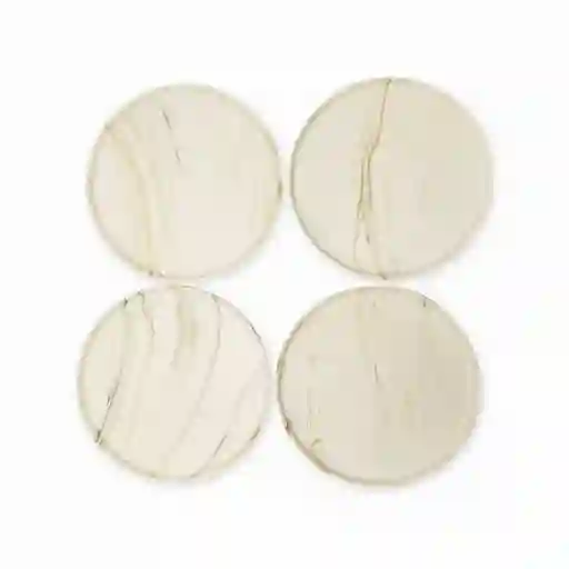 Set Plato Principal Mármol Cuarcita 26 cm Ambiente Gourmet